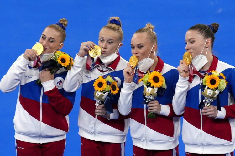Russian team topples American powerhouse with Biles out